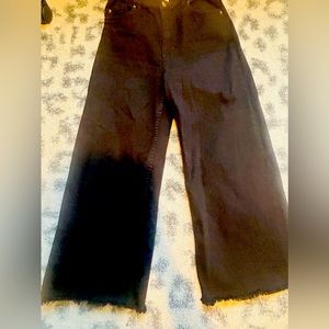 Women’s cropped flare H&M jeans.  Size 10.